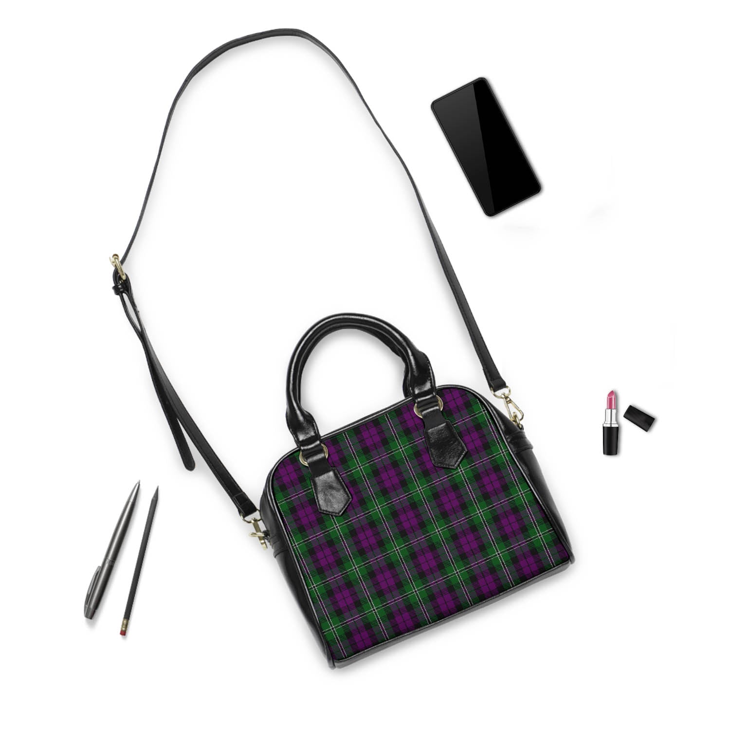Wilson Tartan Shoulder Handbags - Tartanvibesclothing