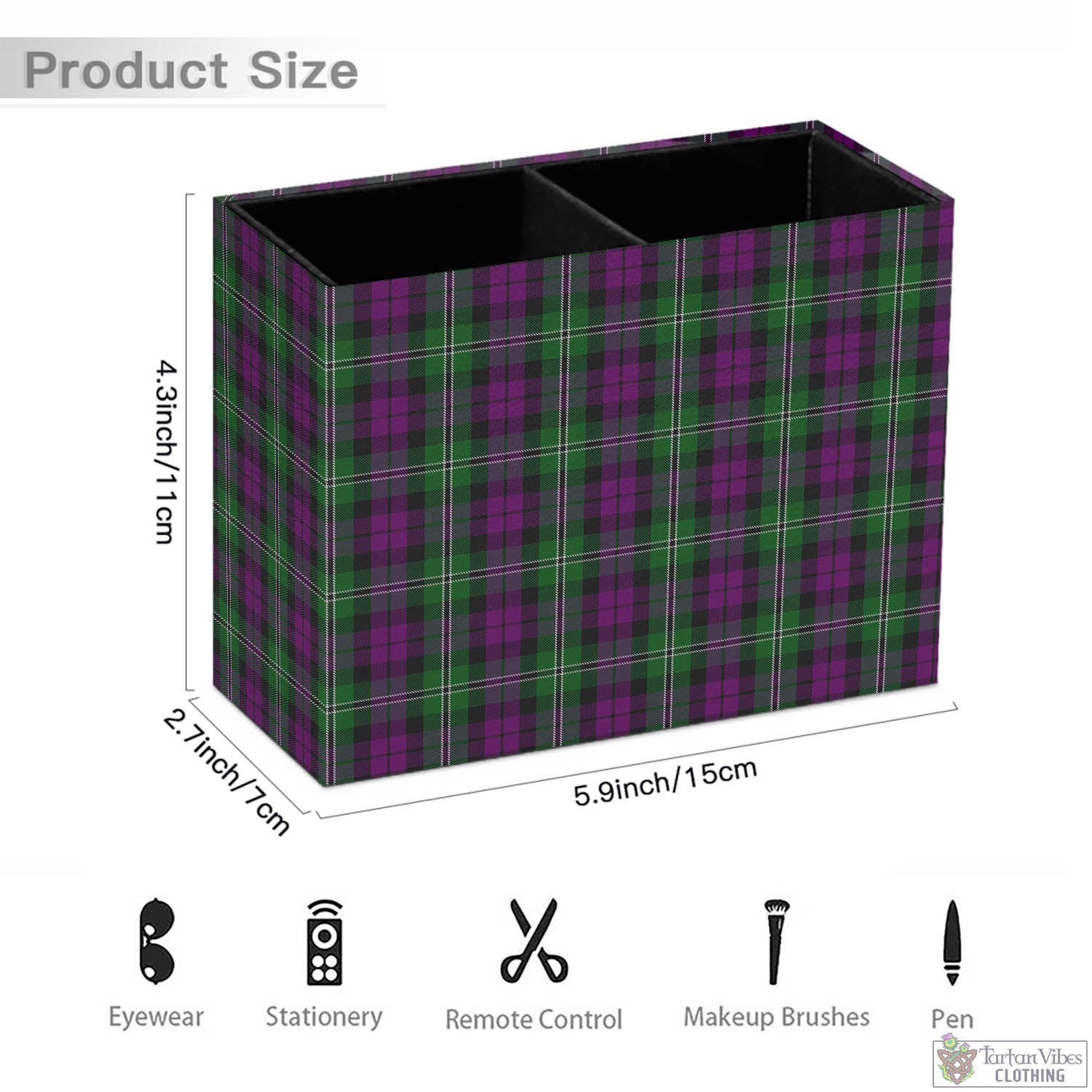 Tartan Vibes Clothing Wilson Tartan Pen Holder