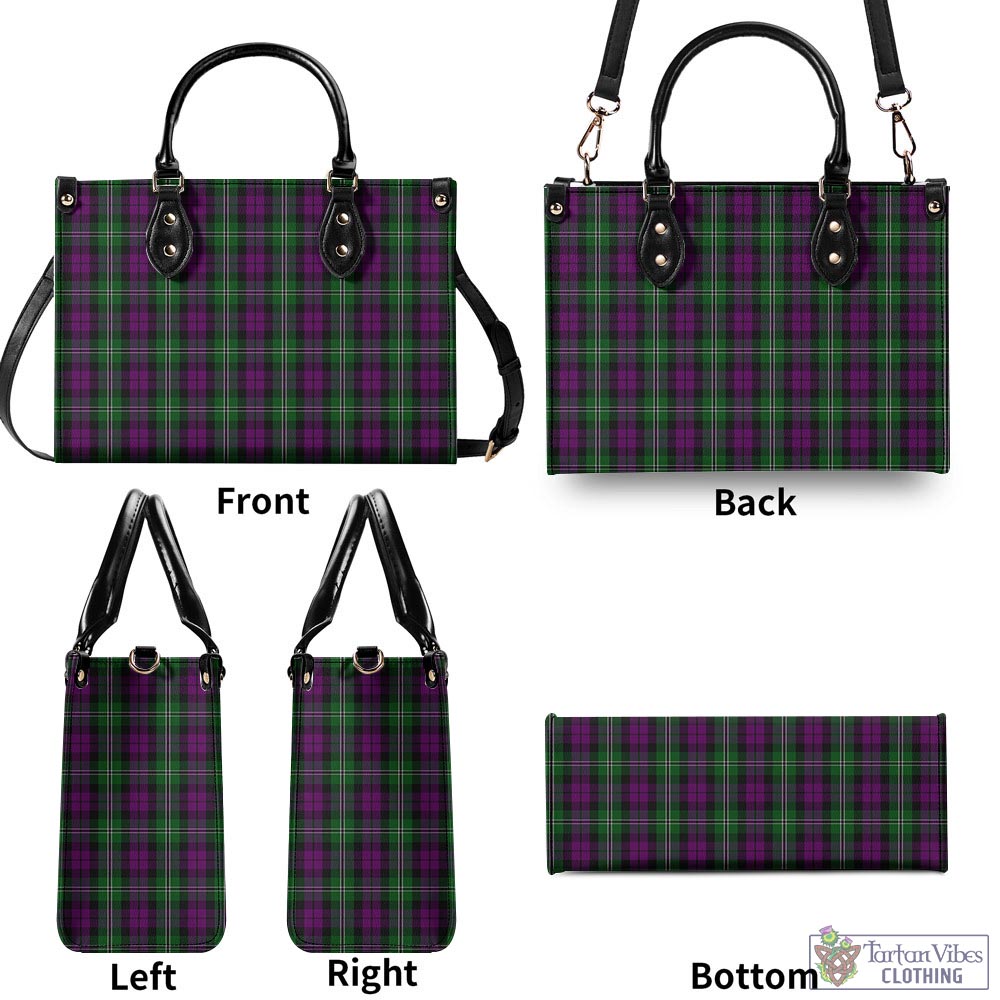 Tartan Vibes Clothing Wilson Tartan Luxury Leather Handbags