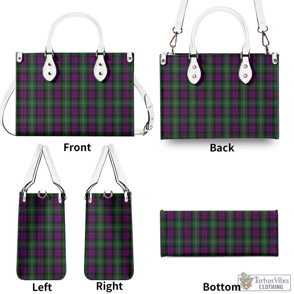 Tartan Vibes Clothing Wilson Tartan Luxury Leather Handbags