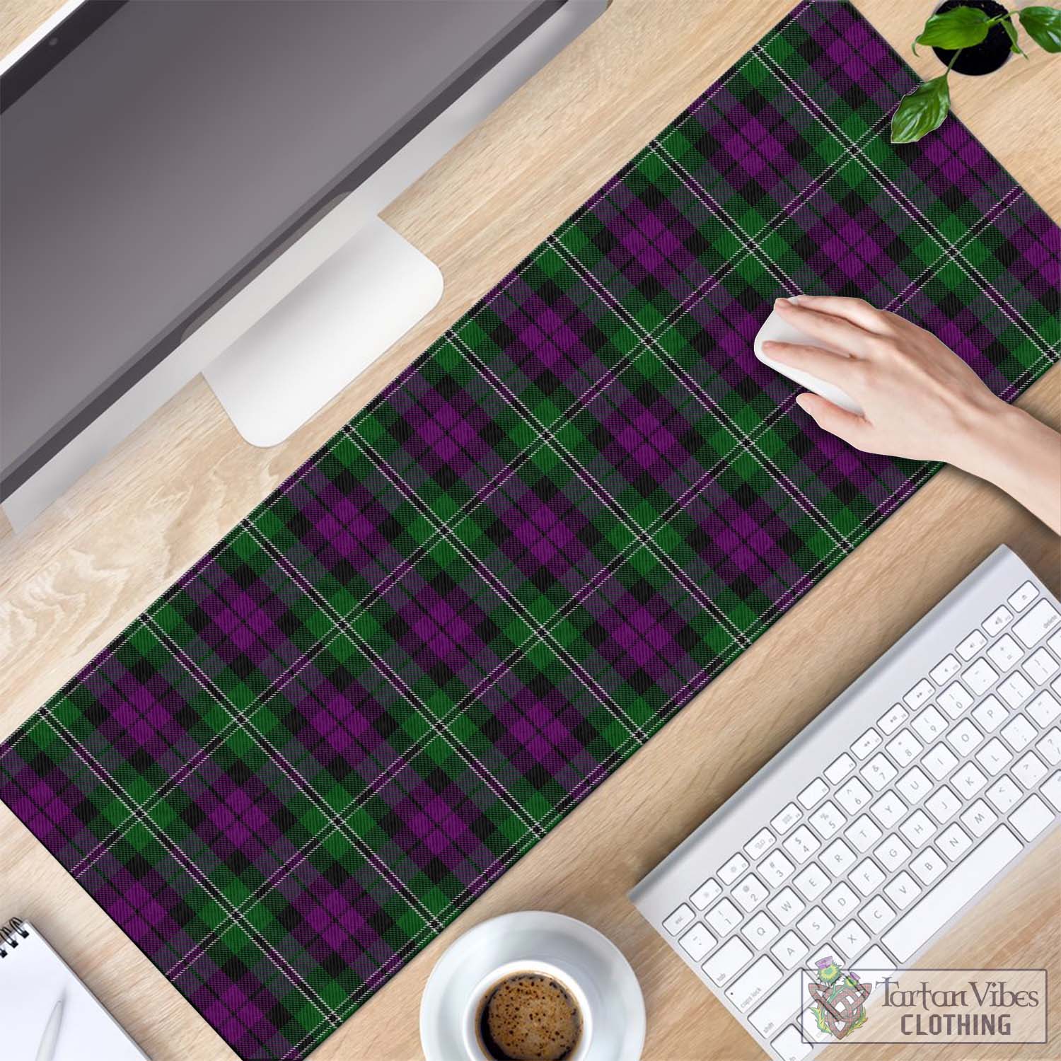 Tartan Vibes Clothing Wilson Tartan Mouse Pad