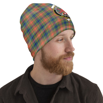 Wilson Ancient Tartan Beanies Hat with Family Crest