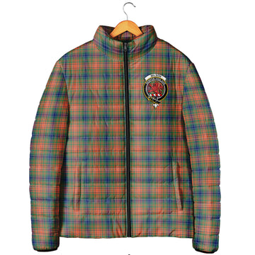 Wilson Ancient Tartan Padded Jacket with Family Crest