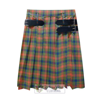 Wilson Ancient Tartan Men's Pleated Skirt - Fashion Casual Retro Scottish Kilt Style