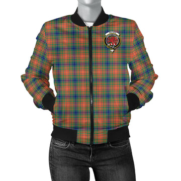 Wilson Ancient Tartan Bomber Jacket with Family Crest