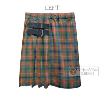 Wilson Ancient Tartan Men's Pleated Skirt - Fashion Casual Retro Scottish Kilt Style