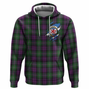 Wilson Clan Crest In Me Tartan Hoodie Scotland Flag Style
