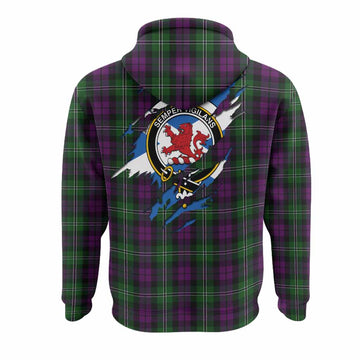 Wilson Clan Crest In Me Tartan Hoodie Scotland Flag Style
