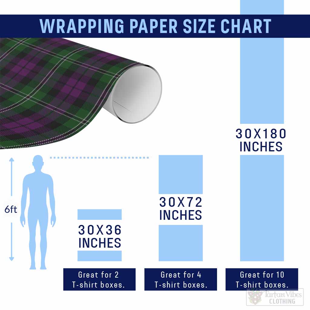 Wilson Classic Tartan Wrapping Paper, Classic Scottish Plaid Gift Wrap