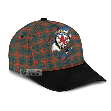 Wilson Modern Tartan Classic Cap with Family Crest In Me Style