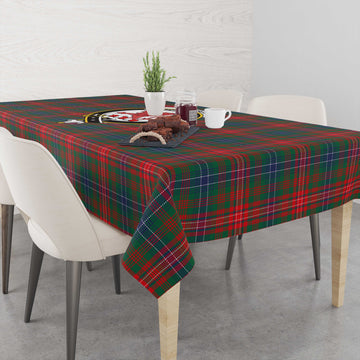 Wilson Modern Tatan Tablecloth with Family Crest