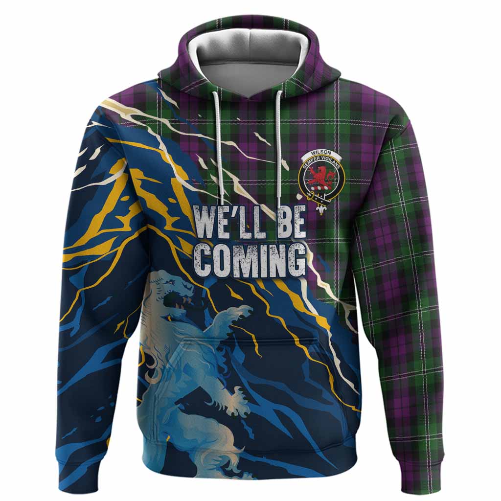 Wilson Scotland Tartan Hoodie WC2026 Football - We'll Be Coming