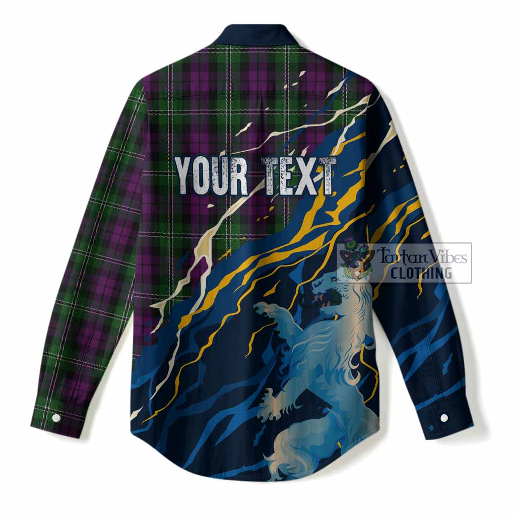 Wilson Scotland Tartan Women Casual Shirt WC2026 Football - We'll Be Coming