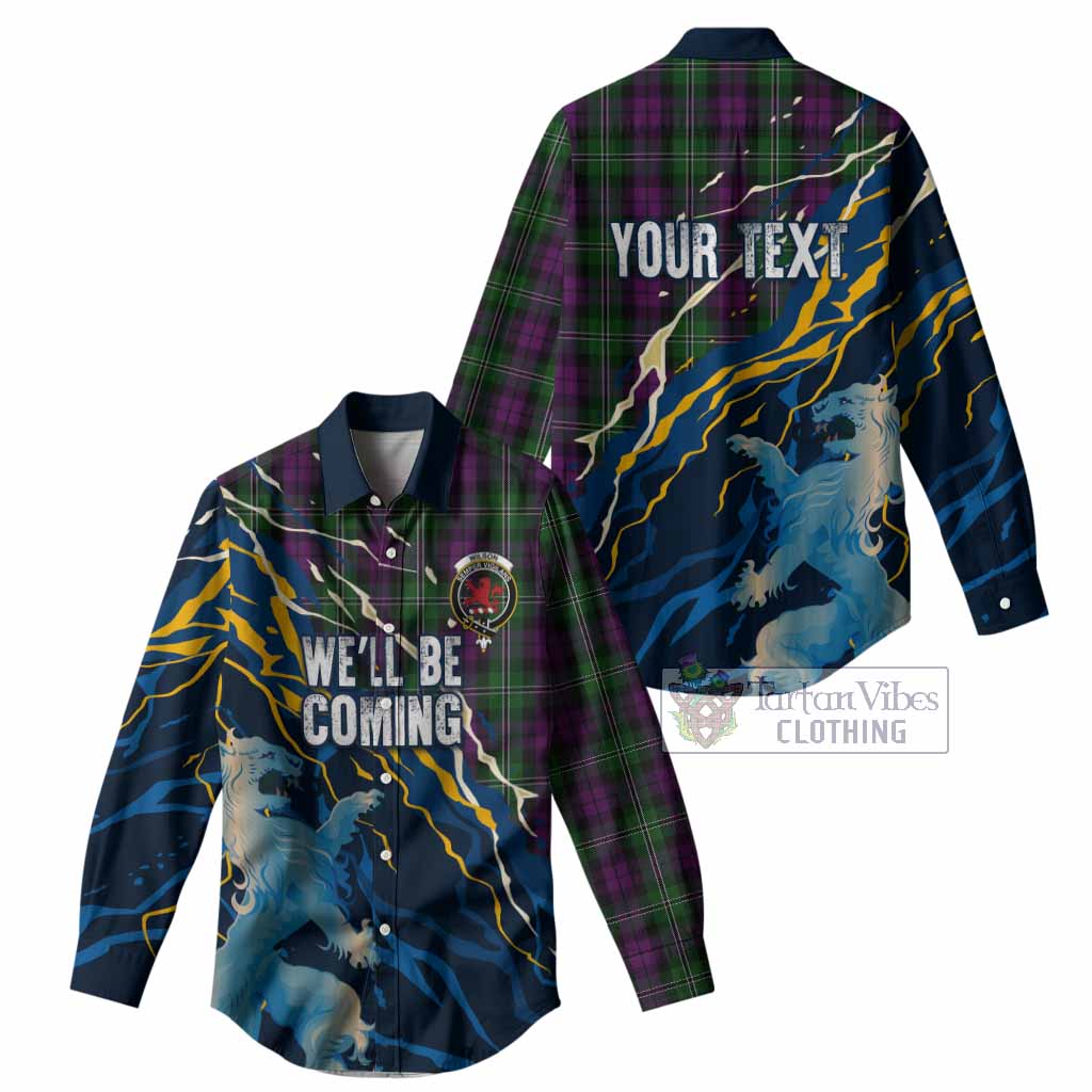Wilson Scotland Tartan Women Casual Shirt WC2026 Football - We'll Be Coming