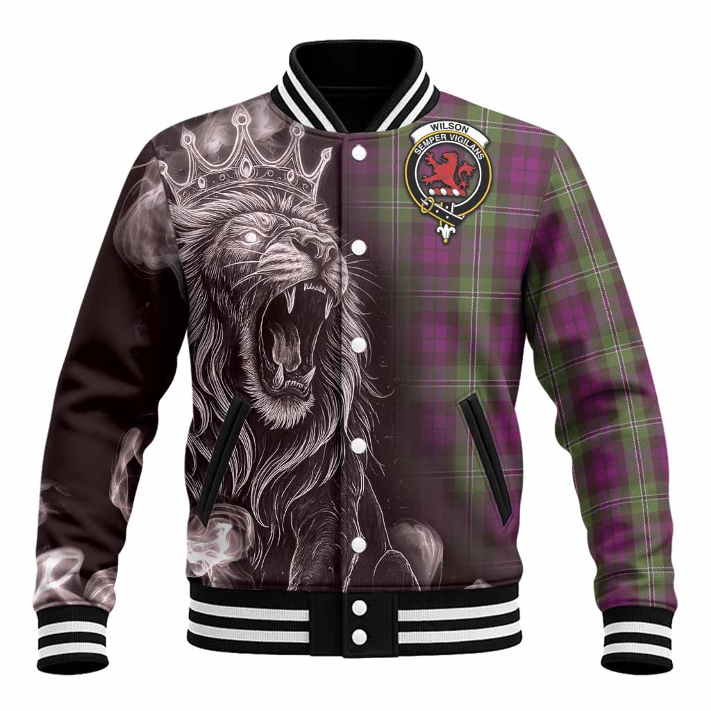 Wilson Tartan Baseball Jacket Roaring Lion Heritage
