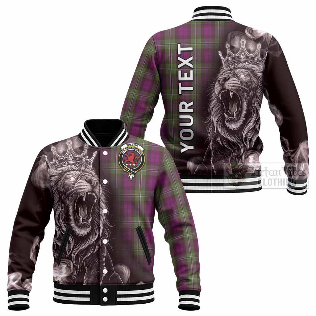 Wilson Tartan Baseball Jacket Roaring Lion Heritage