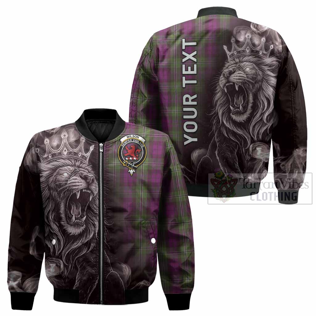 Wilson Tartan Bomber Jacket Roaring Lion Heritage