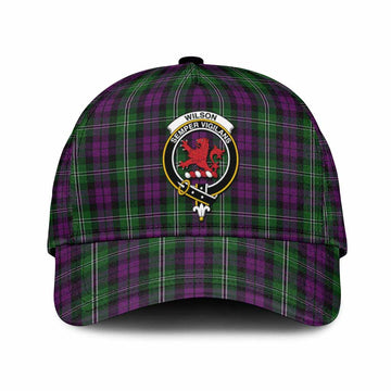 Wilson Tartan Classic Cap with Family Crest
