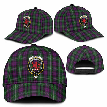 Wilson Tartan Classic Cap with Family Crest