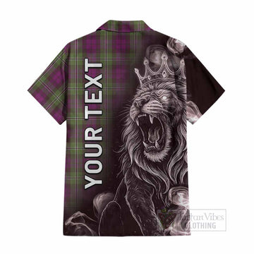 Wilson Tartan Cotton Hawaiian Shirt Roaring Lion Heritage