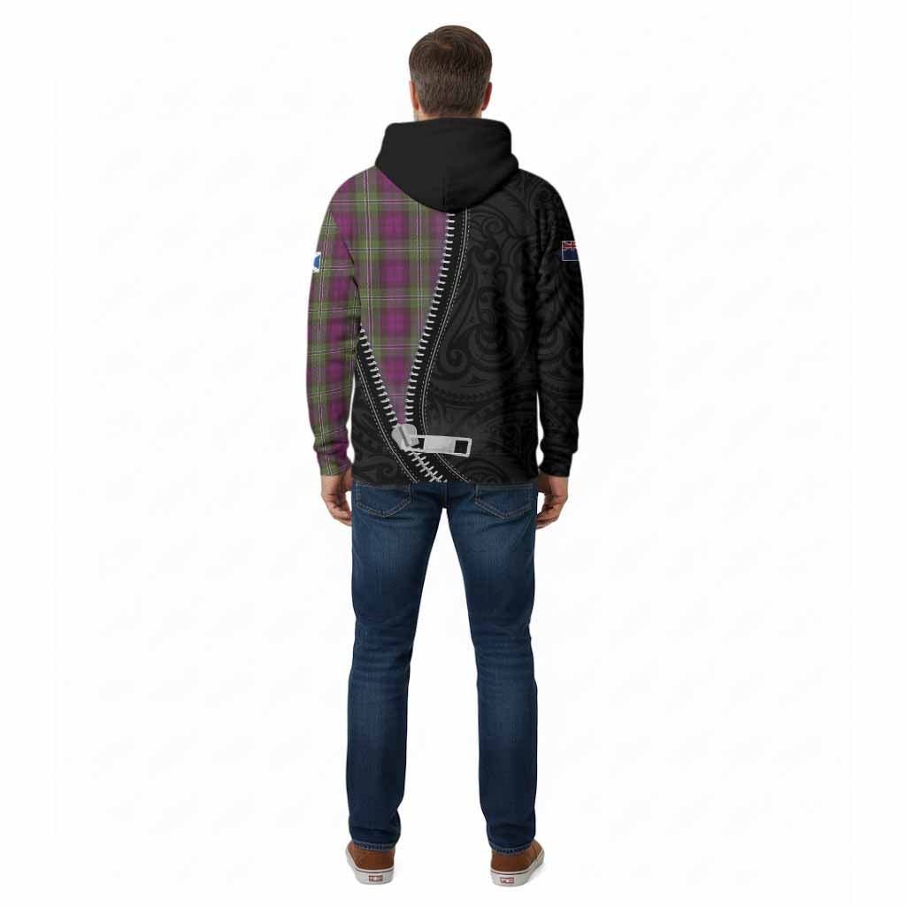 Wilson Tartan Cotton Hoodie New Zealand Pattern Unique Zipper Stylized