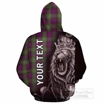 Wilson Tartan Cotton Hoodie Roaring Lion Heritage