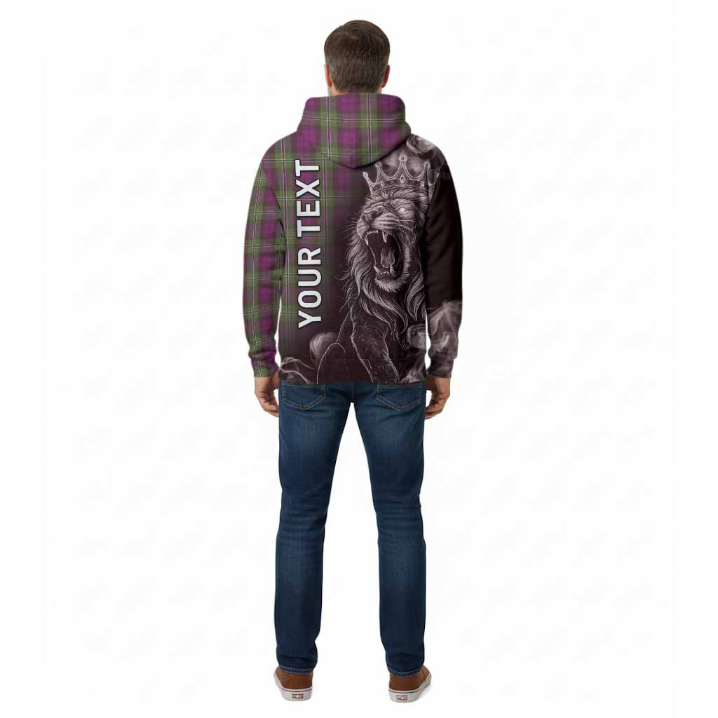 Wilson Tartan Cotton Hoodie Roaring Lion Heritage