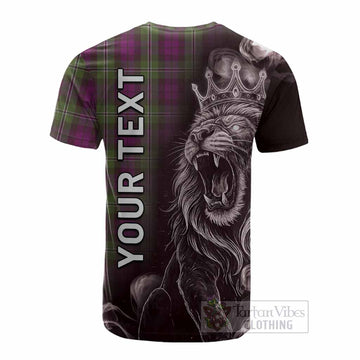 Wilson Tartan Cotton T-shirt Roaring Lion Heritage
