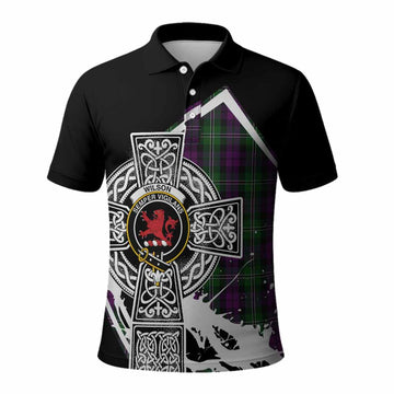 Wilson Tartan Crest Polo Shirt Scottish Celtic Cross Heritage Kid - Tartan Vibes Clothing