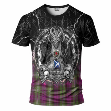 Wilson Tartan Crest T-Shirt Celtic Odin's Raven Legacy