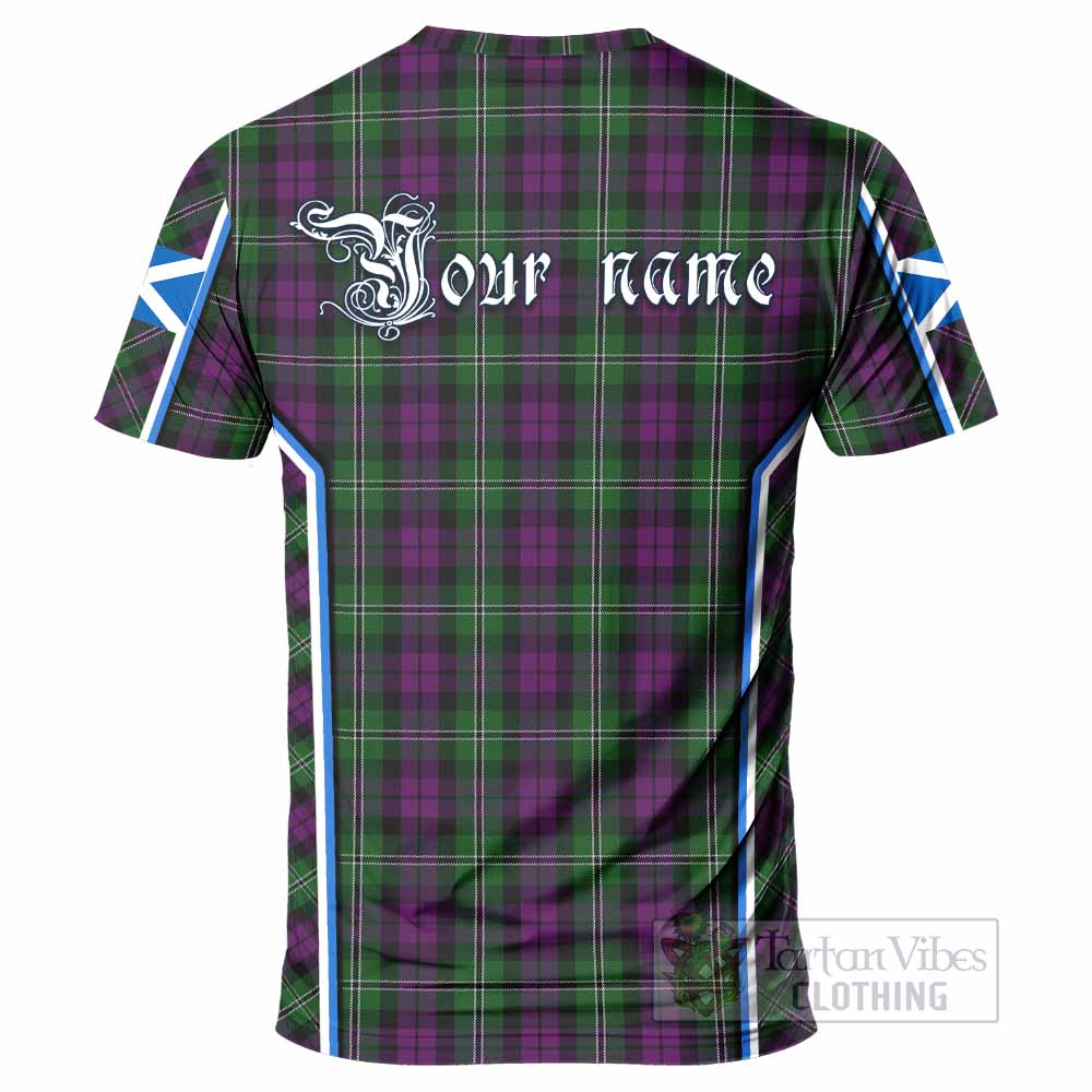 Wilson Tartan Crest T-shirt Scotland Coat of Arm Flag Style - Tartan Vibes Clothing