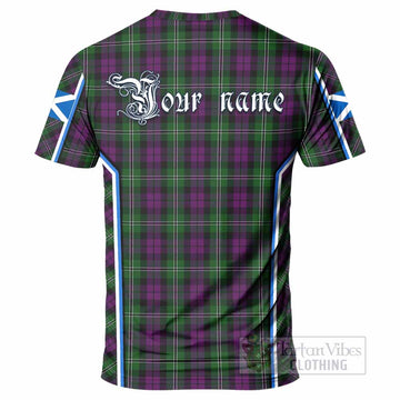 Wilson Tartan Crest T-shirt Scotland Coat of Arm Flag Style - Tartan Vibes Clothing