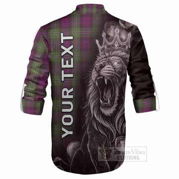 Wilson Tartan Ghillie Shirt Roaring Lion Heritage