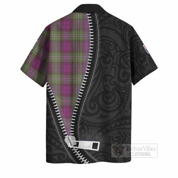 Wilson Tartan Hawaiian Shirt New Zealand Pattern Unique Zipper Stylized