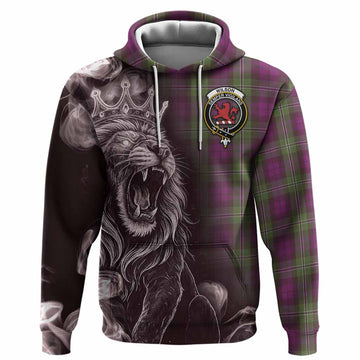 Wilson Tartan Hoodie Roaring Lion Heritage