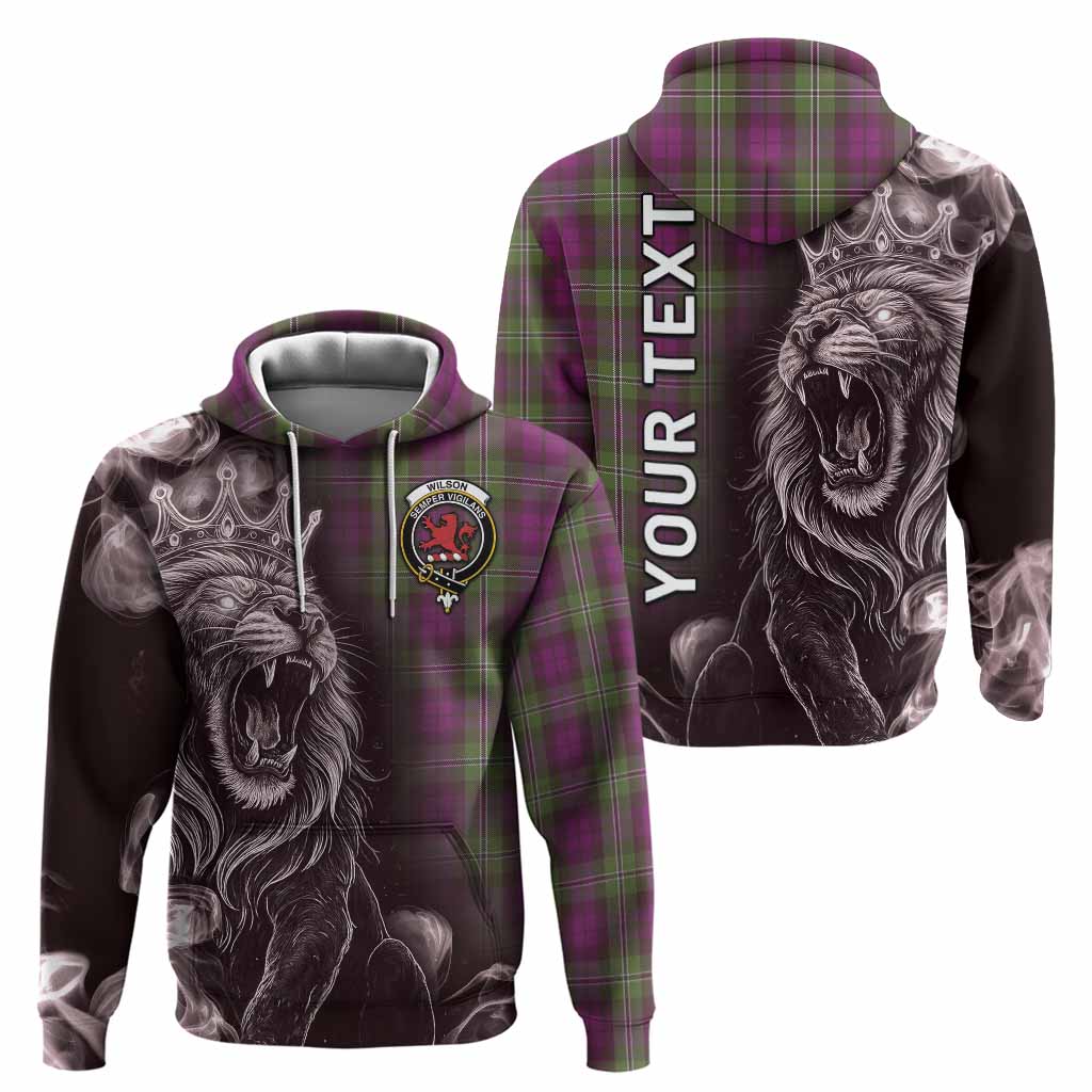 Wilson Tartan Hoodie Roaring Lion Heritage