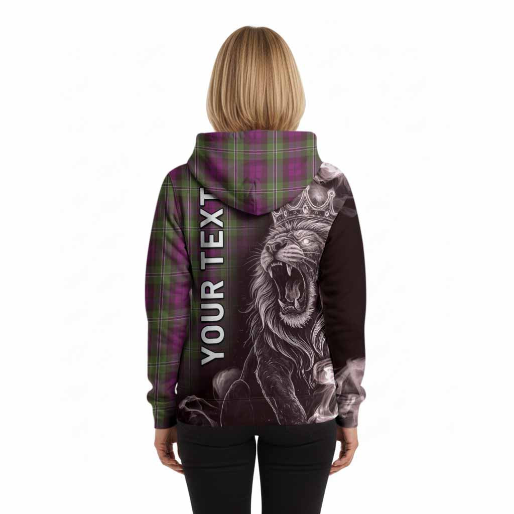 Wilson Tartan Hoodie Roaring Lion Heritage