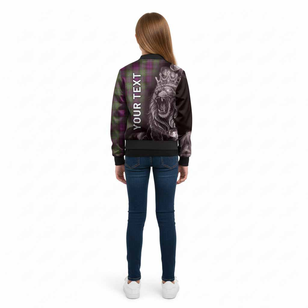 Wilson Tartan Kid Bomber Jacket Roaring Lion Heritage