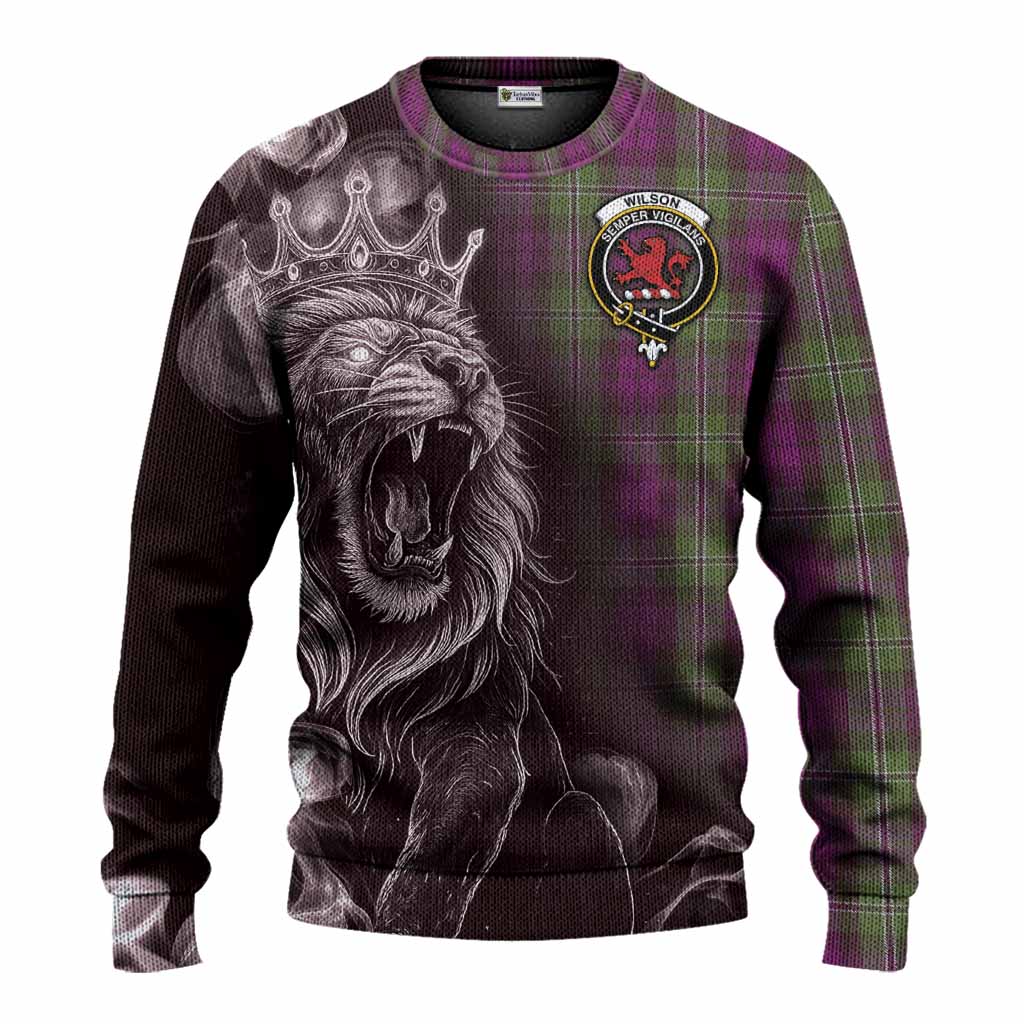 Wilson Tartan Knitted Sweater Roaring Lion Heritage