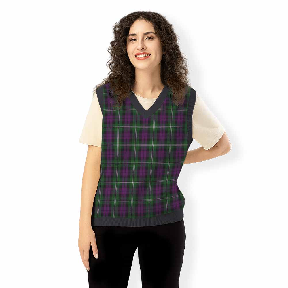 Wilson Tartan Knitted V-Neck Vest - Tartan Vibes Clothing