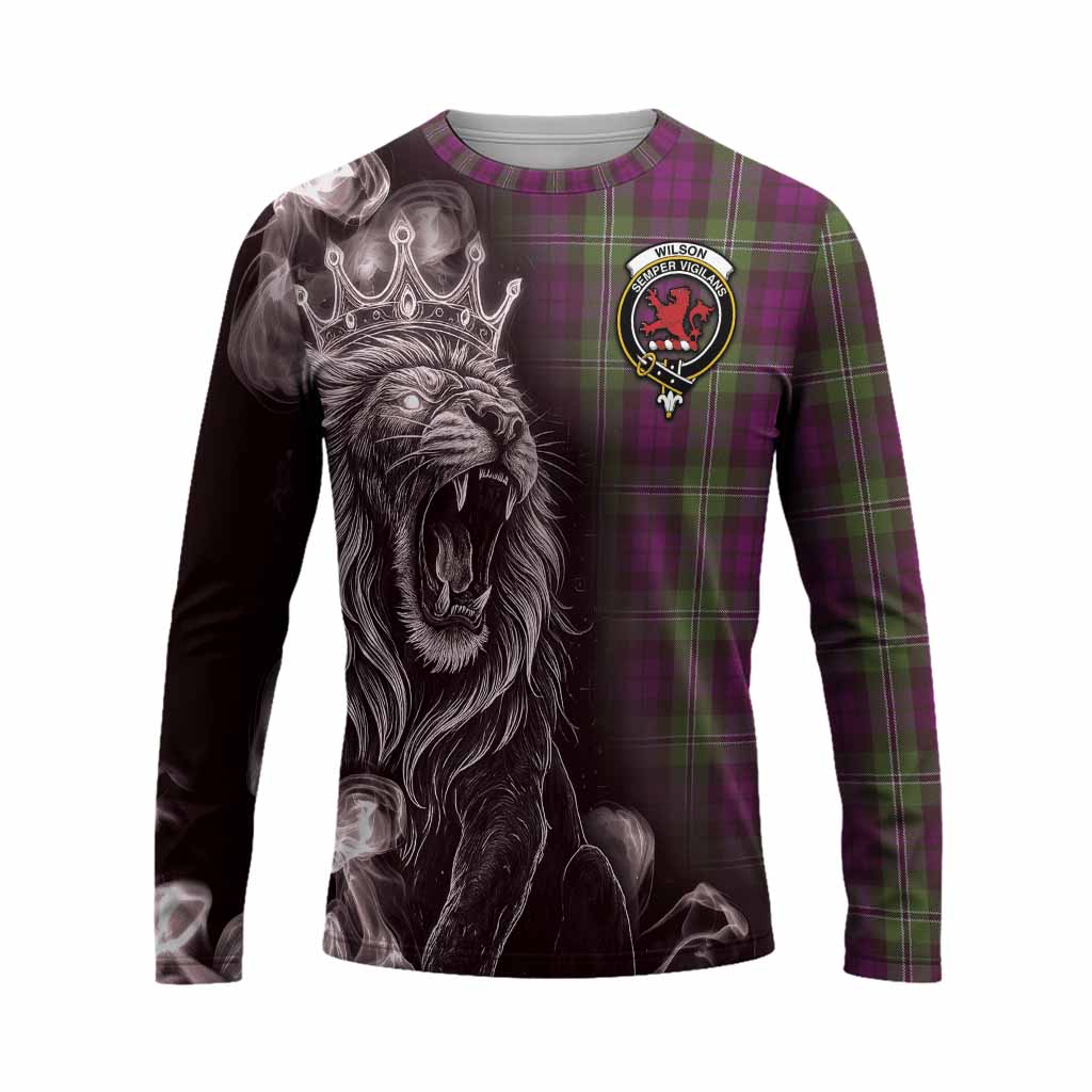 Wilson Tartan Long Sleeve T-Shirt Roaring Lion Heritage