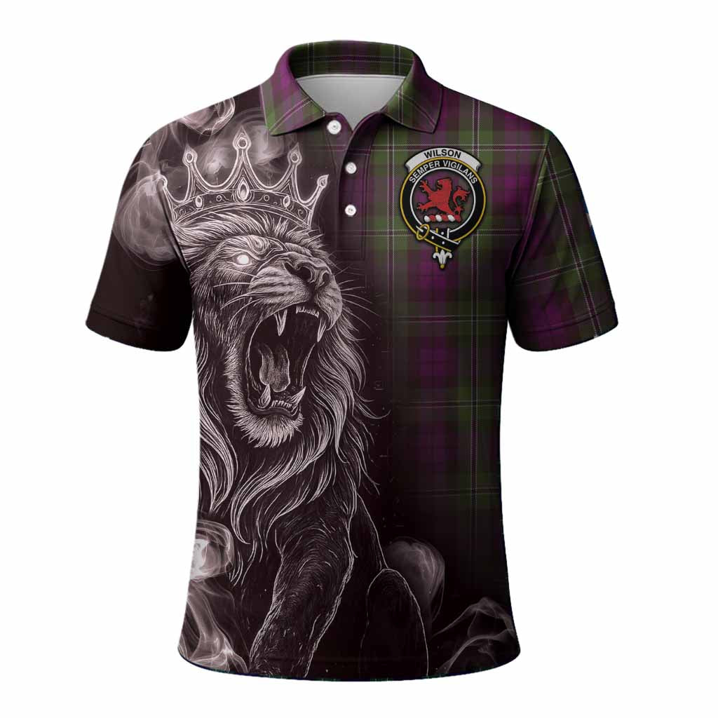 Wilson Tartan Polo Shirt Roaring Lion Heritage