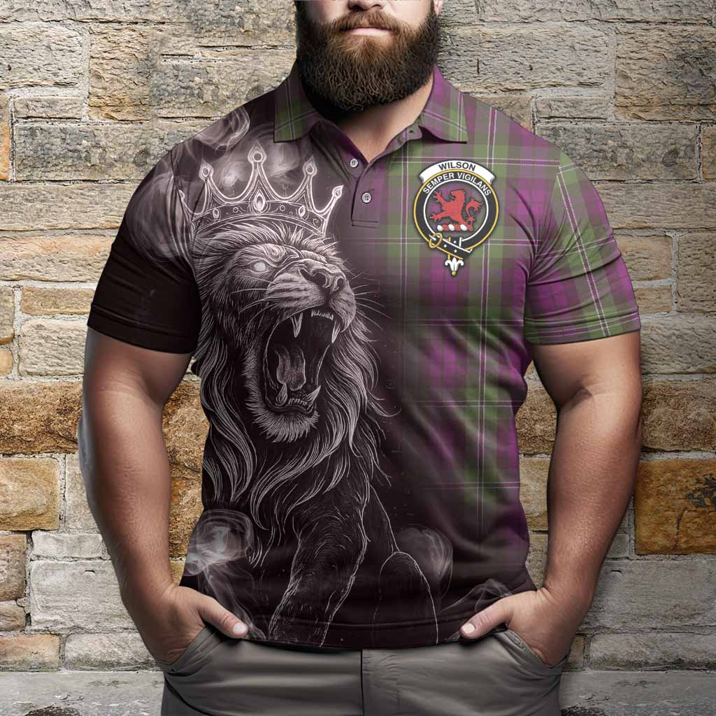 Wilson Tartan Polo Shirt Roaring Lion Heritage