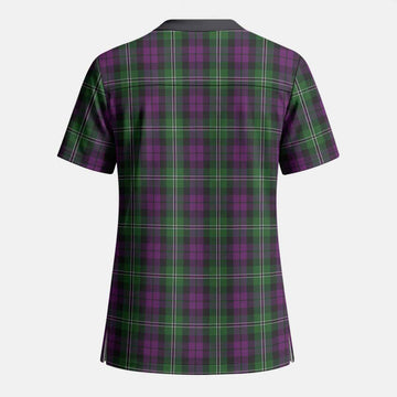 Wilson Tartan Scrub Top - Tartan Vibes Clothing