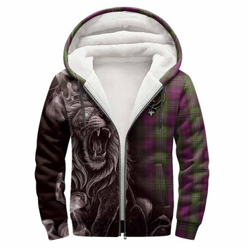 Wilson Tartan Sherpa Hoodie Roaring Lion Heritage