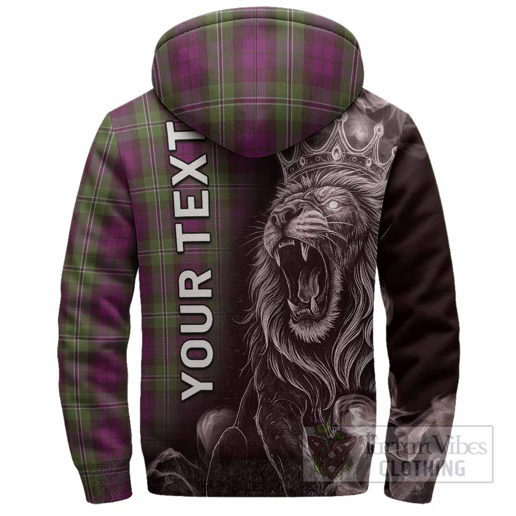 Wilson Tartan Sherpa Hoodie Roaring Lion Heritage