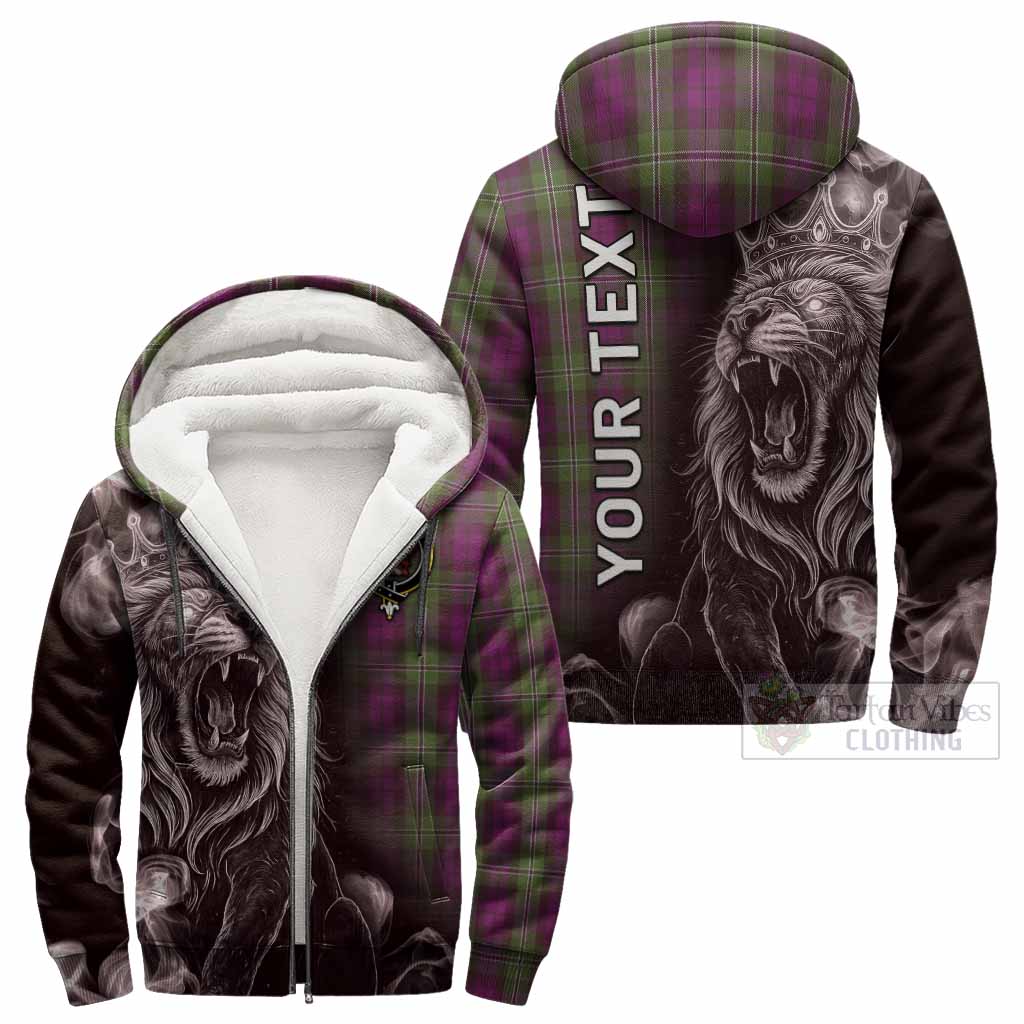 Wilson Tartan Sherpa Hoodie Roaring Lion Heritage