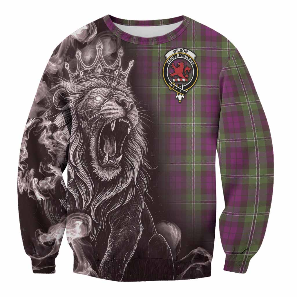 Wilson Tartan Sweatshirt Roaring Lion Heritage