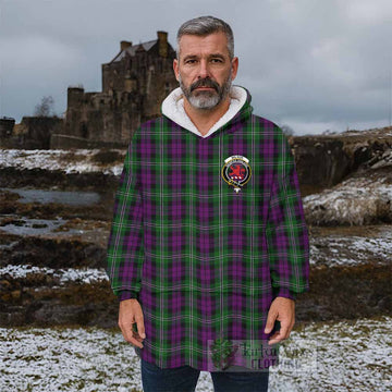Wilson Tartan Wearable Blanket with Family Crest - Tartan Vibes Clothing