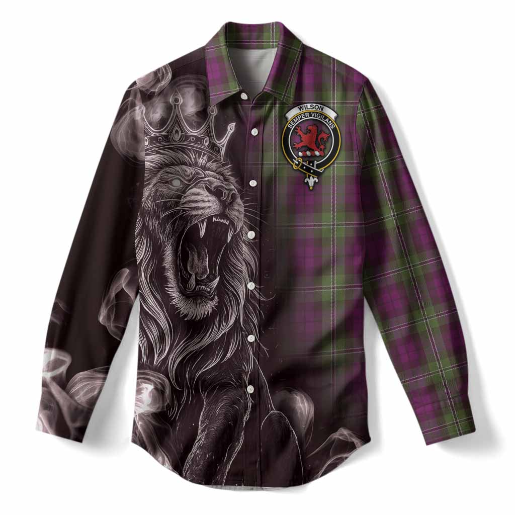 Wilson Tartan Women Casual Shirt Roaring Lion Heritage